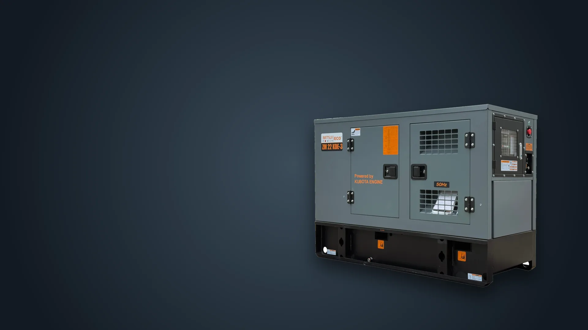 Дизельный генератор MITSUI Power ECO в кожухе