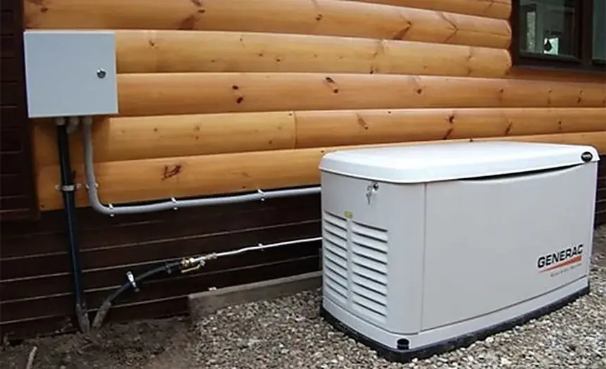 Монтаж генератора Generac 7144 в коттеджном поселке «Горная Олимпия»